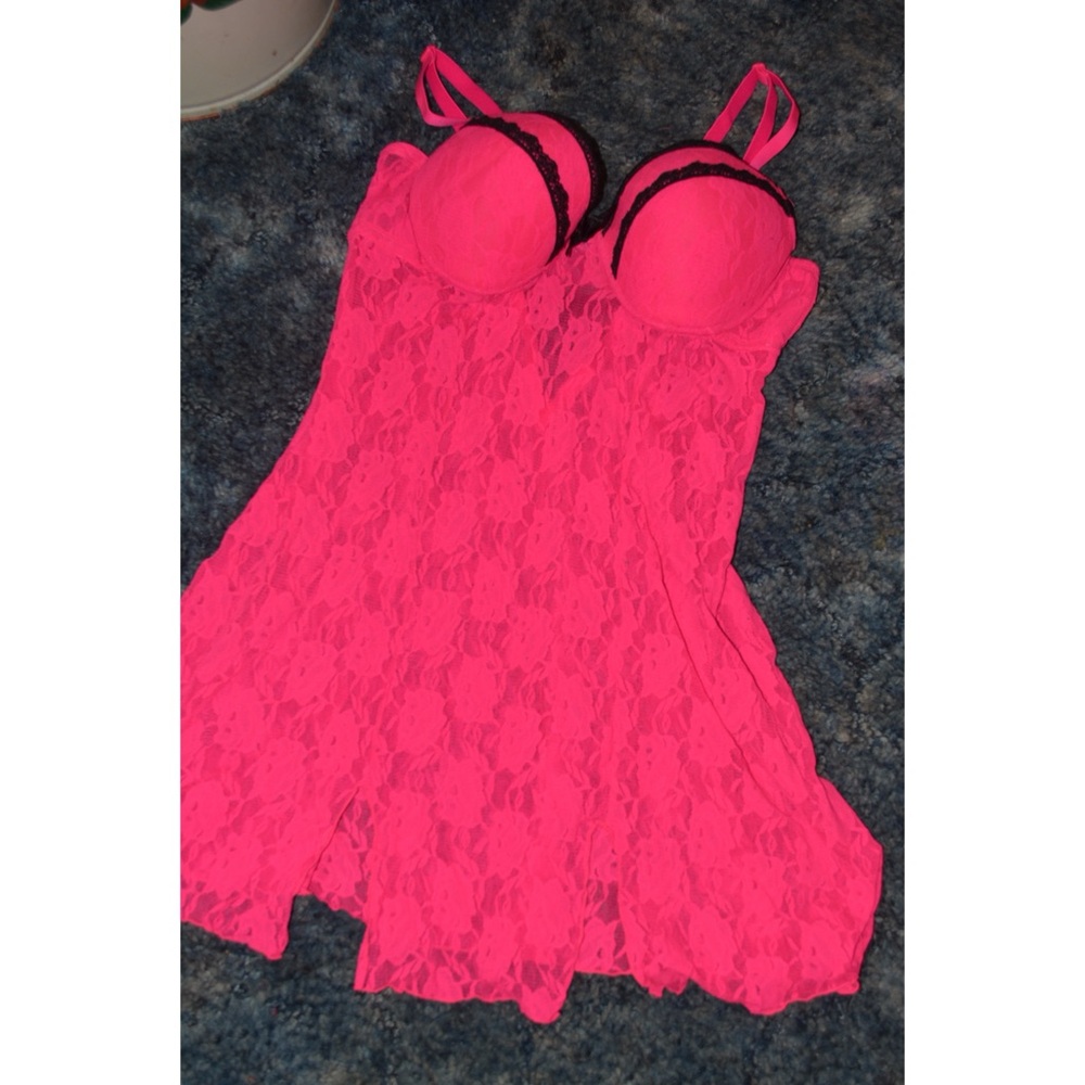 Smart & Sexy pink lace lingerie